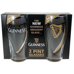 Lot de 2 verres Guinness