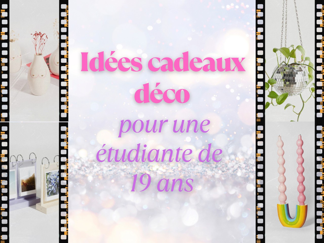 Les meilleures idées Cadeaux pour une femme de 19 ans : décoration, plantes, bougeoirs et luminaires tendances.