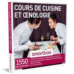 Smartbox Cours de cuisine et œnologie