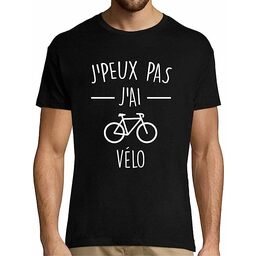 T-Shirt J'peux pas j'ai vélo