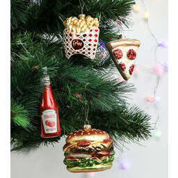 Boule de noël Fast food