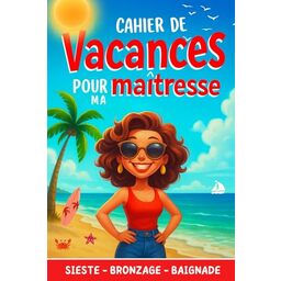 Cahier de vacances pour maîtresse
