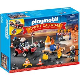 Calendrier de l'Avent Pompiers Playmobil 