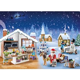 Calendrier de l'Avent Pâtisserie de Noël Playmobil